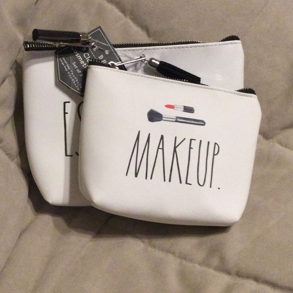 Rae Dunn Cosmetic Pouches